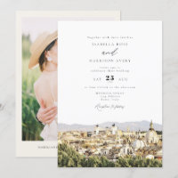 ROME Italie Skyline Destination Mariage