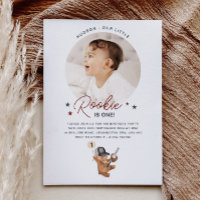 Rookie 1er Anniversaire Ours - Photo
