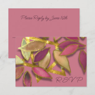 Invitation Rose bat mitzvah Bourgogne Aquarelle étoile