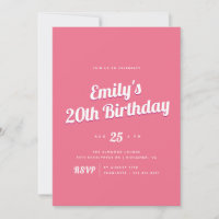 Rose brun | Fille Retro fête d'anniversaire