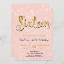 Rose chatoyant | Sweet 16