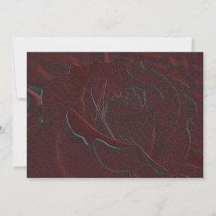Invitation Rose de Bourgogne