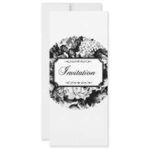 Rose de charbon Mariage Suite-Invitation