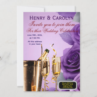 Invitation Rose des Partis