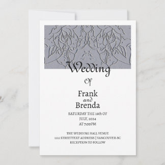 Invitation Rose en pierre