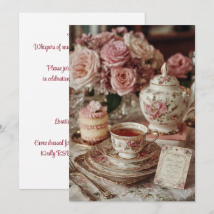 Invitation Rose   Glissement Rosewater