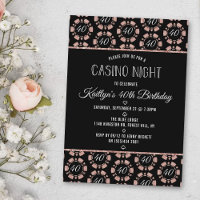 Rose Gold Parties scintillant Poker Chip Casino So