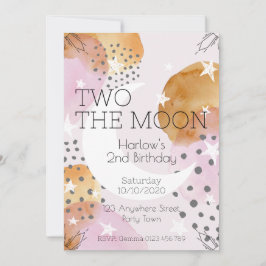 Invitation Rose Moon vers la lune