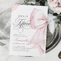 Rose Pâle Ruban Douce Quinzième Anniversaire
