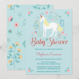 Invitation Rose Parties scintillant d'or de Unicor