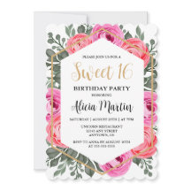 Rose rose Duisâtre Vert Flora Sweet 16