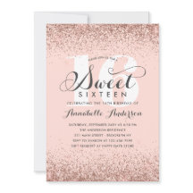 Rose Rose Parties scintillant or étincelante doux