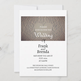 Invitation Rose Sandy