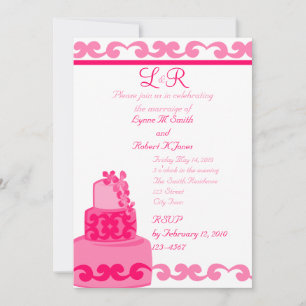 Invitation Rose Tropical