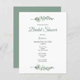 Invitation Rosemaire aquarelle