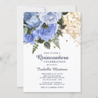 Roses Bleues Guirlande Lumineuse avec Paillettes D