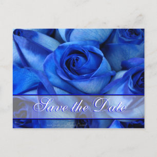 Invitation Roses Bleues-personnaliser