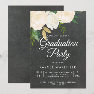 Invitation Roses ivoiriens et Parties scintillant
