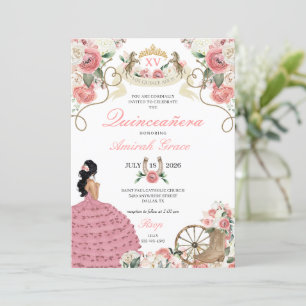Invitation Roses roses roses occidentales Charro Cowgirl Quin