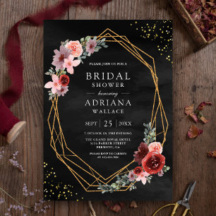 Invitation Roses roses roses roses roses roses foncées de Bou