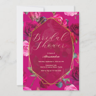 Invitation Roses roses roses sur Viva Magenta   FÊTE DES MARI