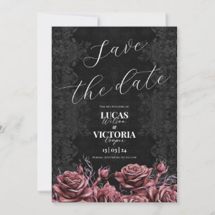 Invitation Roses roses roses victoriennes Mariage gothique En