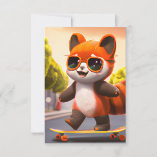 Invitation Roues Panda