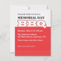 Rouge avec Stars Memorial Day BBQ