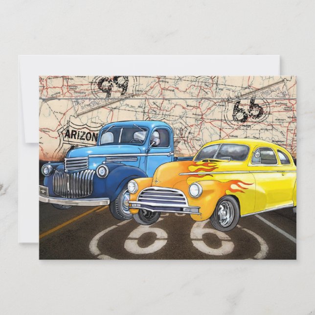 Invitation Route 66 - #2 - SRF (Devant)