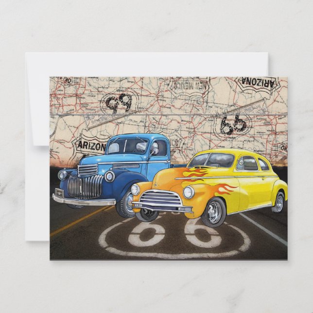 Invitation Route 66 - #2 - SRF (Devant)