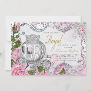 Invitation Royal Birthday Party Princess
