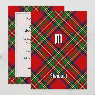 Invitation Royal Stewart Tartan