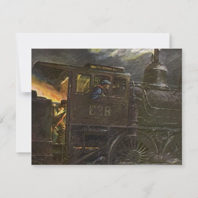 Invitation rr de partie de retraite chargeant la (Devant)