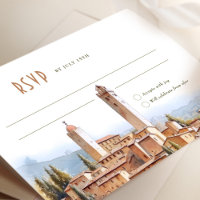 RSVP à la Romance de San Gimignano Italie