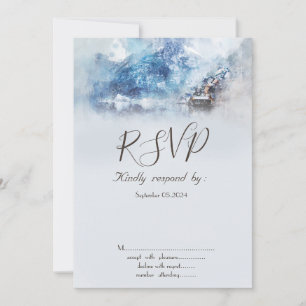 Invitation RSVP du lac Winter Mountain