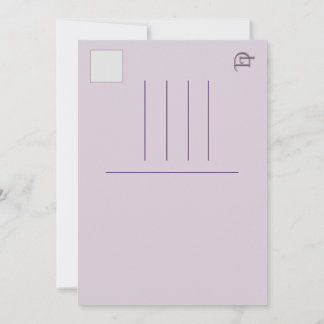 Invitation RSVP Imani & Dakota sur commande person