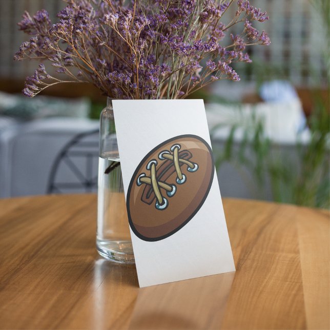 Invitation Rugby Ball Sport amusant Graphisme (Créateur téléchargé)