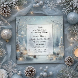 Invitation Rumeurs d'un mariage au solstice d'hiver