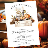 Russe Donner Merci Thanksgiving Dîner