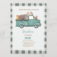 Russe Truck First Birthday Drive By Birthday