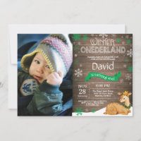 Russe Winter Onederland Cerf 1er anniversaire