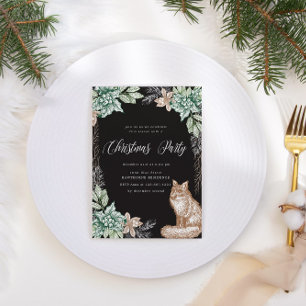 Invitation Russe Winter Wonderland fête de Noël