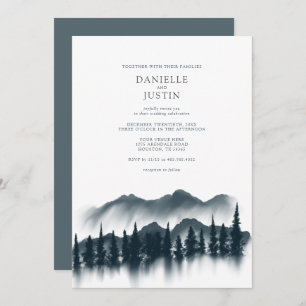 Invitation Russe Winter Wonderland Mariage  