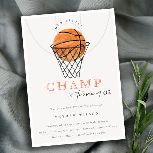Invitation Rust Notre Petit Champ Basketball N'Importe Quel Â