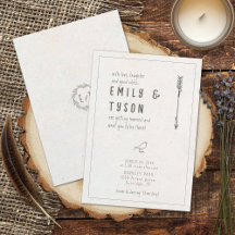 Rustic Boho Mariage ID1109