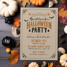 Rustic Chic Spooktacular Parti d'Halloween