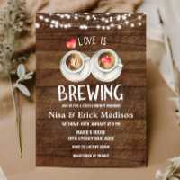 Rustic Wood Beer Fête des mariées L'amour brasse I