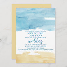 Sable d'aquarelle et Mariage marin