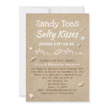 Sable de plage et Typographie blanche Mariage