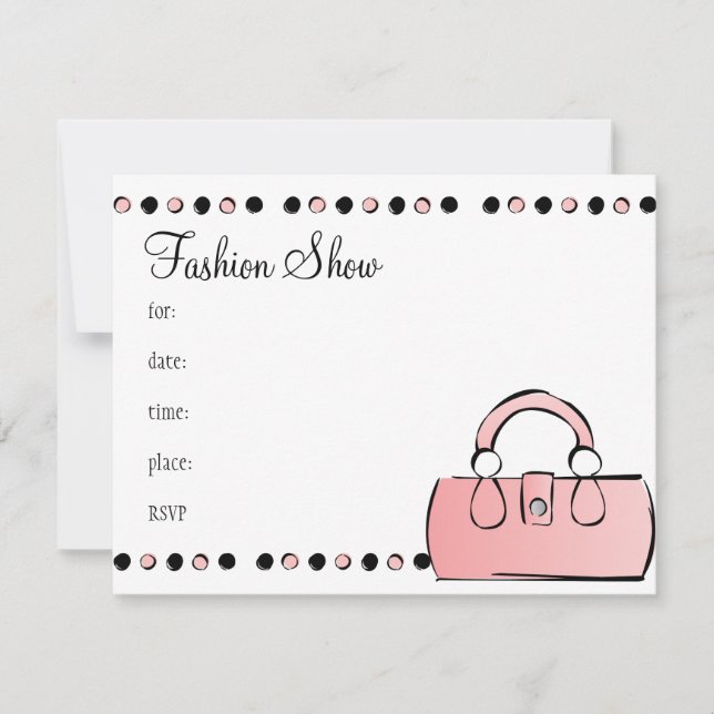 Invitation Sacoche (Devant)